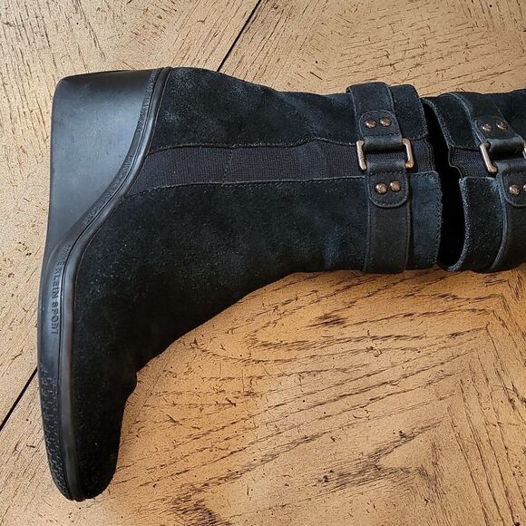 Anne Klein Sport size 7.5 zip up boots 🖤 - Picture 6 of 11